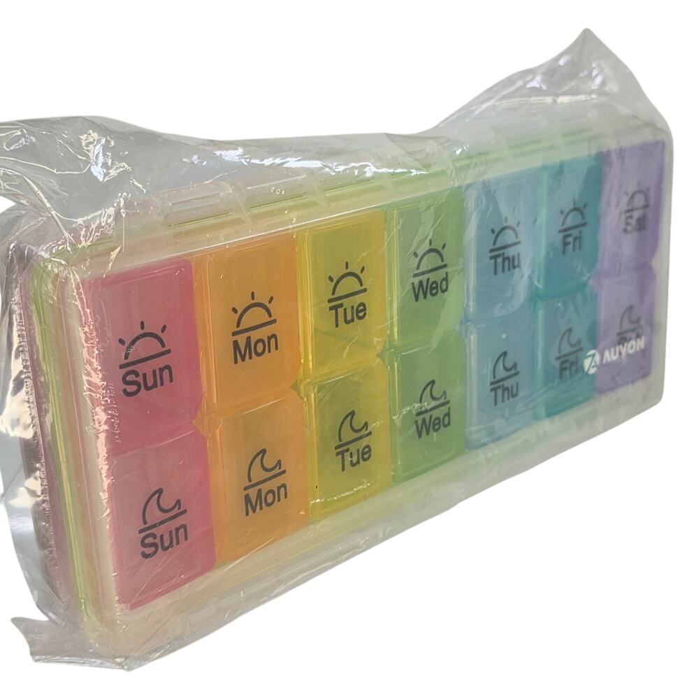 7 Day A.M. and P.M. Pill Organizer Brand New Unopened